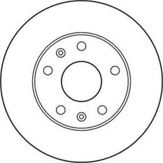 Landrover диск гальмівний передн. JURID 562153JC