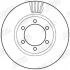 Тормозной диск передний toyota land cruiser prado / lexus gx JURID 562743JC (фото 2)