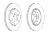 Гальмівний диск задній (345x24 мм) bmw 5 (e60/e61) 6 (e63/e64) 02-10 JURID 563069JC (фото 1)
