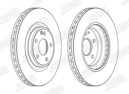 Диск тормозной JURID 563163JC