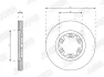 Тормозной диск передний mazda b-series/ford ranger JURID 563463J (фото 3)