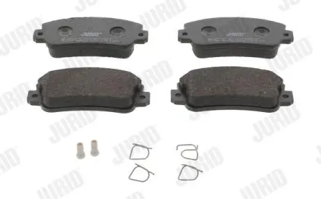 Fiat колодки тормозные передние panda 82-,regata 83-,uno JURID 571297J