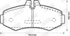 Гальмівні колодки передні (20.9 мм) (система bosch) mb vito 96- JURID 571946J (фото 2)