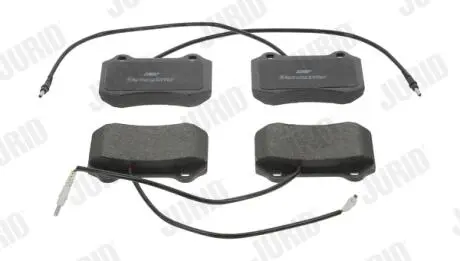 Peugeot гальмівні колодки дискові 406 1,9-3,0 95- JURID 571999J