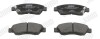 Тормозные колодки передние (15.8mm) honda civic 1.5/1.6i(eg);1.6(eh) 91-95 JURID 572324J (фото 1)