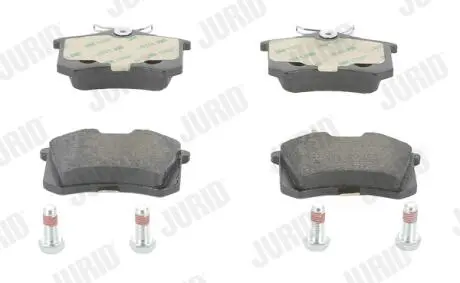 Vw тормозные колодки задн.golf, bora,passat,skoda octavia, audi,renault,peugeot JURID 573032J