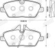 Гальмівні колодки передні (17.6 мм) (система trw) bmw (e81/e82/e87/e88) 04-13 JURID 573137J (фото 2)