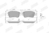 Тормозные колодки пер. nissan micra, note 03- Renault Clio, Kangoo 1.5dci JURID 573255J (фото 1)