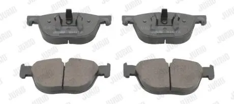 Комплект тормозных колодок, дисковый тормоз JURID 573300JC