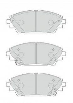 Тормозные колодки передние mazda 3 1,5-2,2 13- JURID 573611J