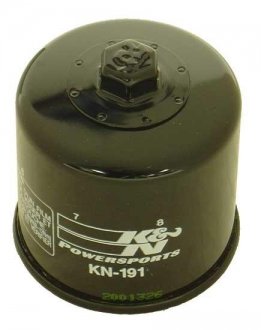 Масляний фільтр k&n moto K&N Filters KN-191 (фото 1)