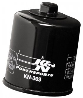Масляний фільтр k&n moto K-n KN-303 (фото 1)