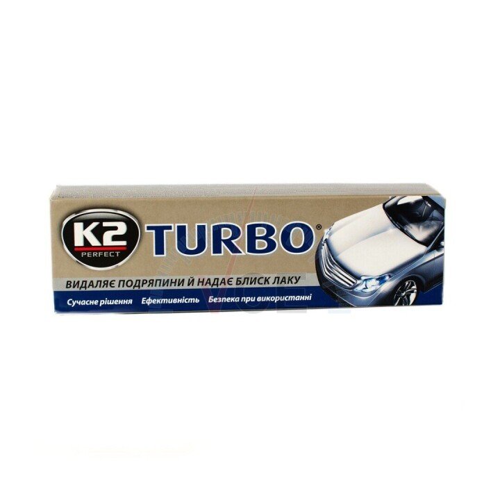 Turbo tempo 120g воскова паста для полірування кузова K2 EK0011 (фото 1)