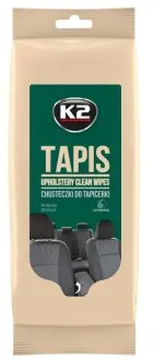 Салфетки для очистки тканевой обивки Tapis Upholstery Clean Wipes K2 K212