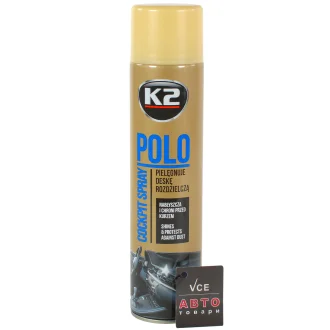 Поліроль для торпедо polo cockpit ваніль 600 мл K2 K406WA