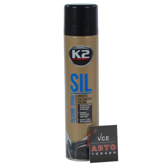 Смазка универсальная Sil Aero жидкое силиконовое прозрачное аэрозоль 300 мл K2 K6331