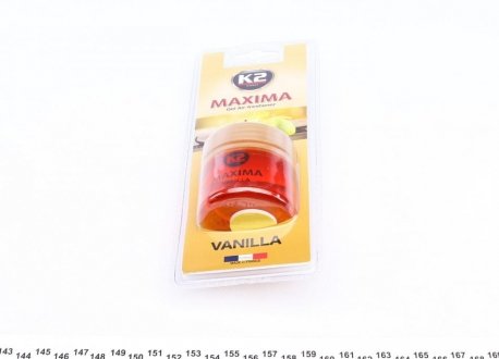 Освежитель воздуха салона maxima vanilla (50ml) K2 V607