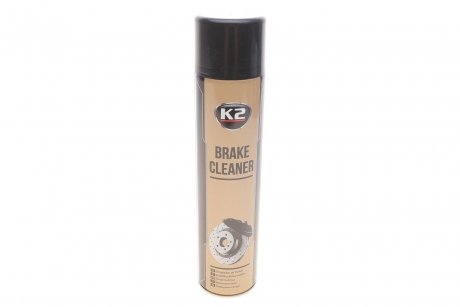 Засіб для очищення компонентів гальмівної системи brake cleaner (600ml) K2 W105
