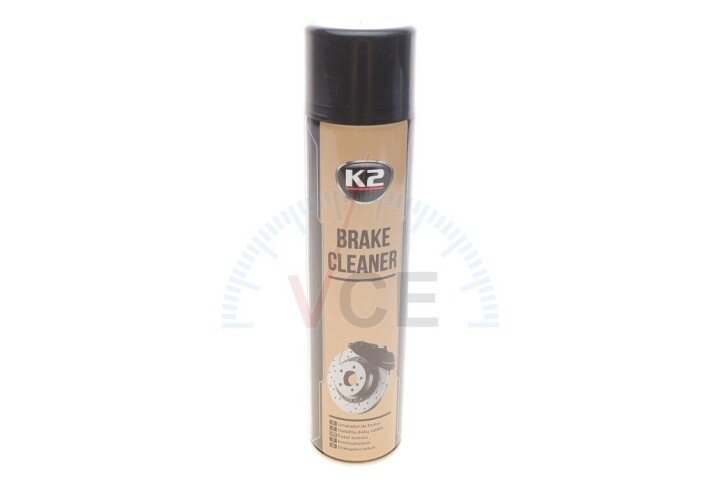 Засіб для очищення компонентів гальмівної системи brake cleaner (600ml) K2 W105 (фото 1)