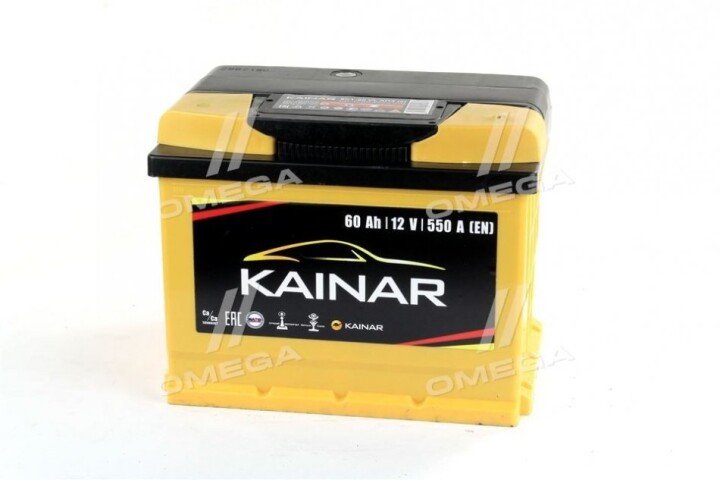 Аккумулятор 60Ah-12v EN550 Standart+, R KAINAR 060 261 0 120 ЖЧ (фото 1)