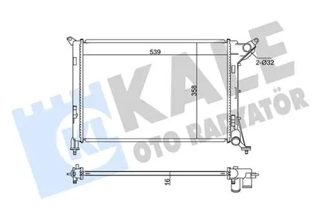 Теплообмінник KALE 342035