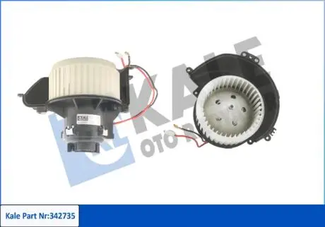 Електровентилятор обігрівача astra h (04-) oto radiator KALE 342735