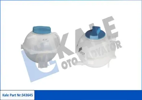 Бачок розширювальний Audi A1 (11-)/Seat Ibiza (02-)/Skoda Fabia (00-), Rapid (12-) OTO RADYATOR KALE 343645