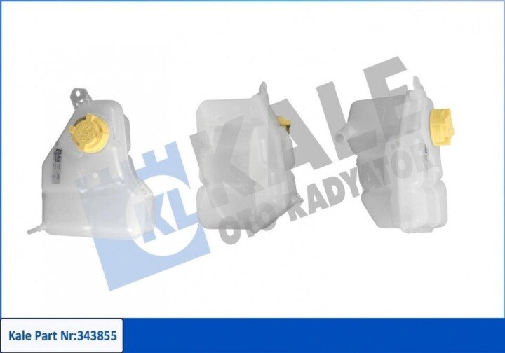 Бачок расширительный ford fiesta v, fusion oto radiator KALE 343855 (фото 1)