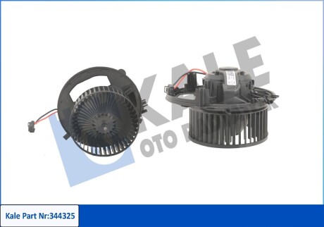 Електровентилятор обігрівача audi a3, seat leon, leon sc, leon st, skoda octavia oto radiator KALE 344325