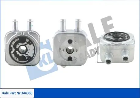 Vw масляный радиатор audi a3/4/6,golf iv,passat,t5,ford,skoda octavia i KALE 344360