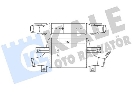 Інтеркулер citroen c4 aircross, peugeot 4008, mitsubishi asx oto r KALE 348895