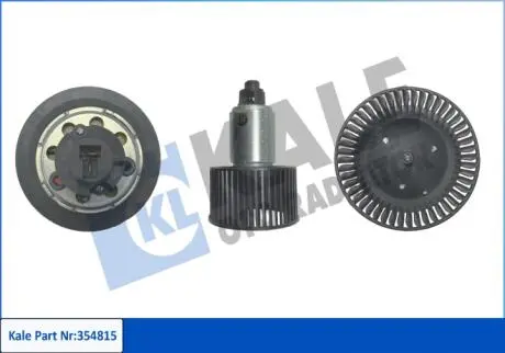 Vw вентилятор радиатора audi 100,200 82- KALE 354815