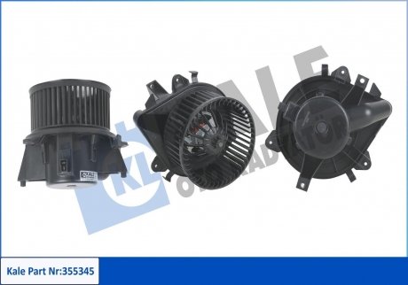 Електровентилятор обігрівача fiat doblo (10-) oto radiator KALE 355345