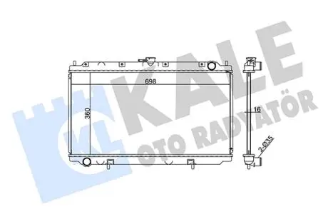 Теплообменник KALE 363100