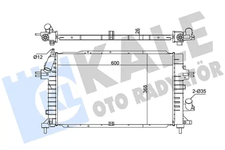 Теплообменник KALE 371300
