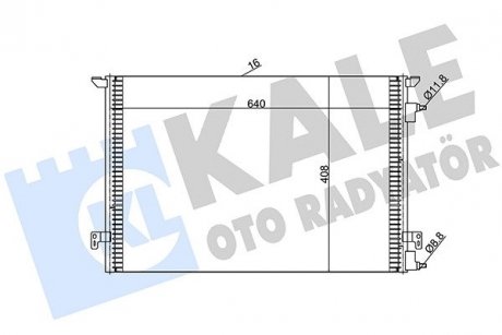 Opel радиатор кондиционера signum,vectra c 1.9cdti/2.2dti 02-,fiat croma KALE 388900