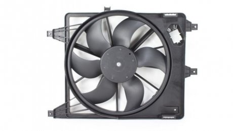 Вентилятор охолодження радіатора з кожухом Nissan Kubistar, Renault Clio II, Kangoo oto radiator KALE 414300