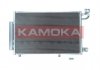 Радіатор кондиціонера ford fiesta 08- KAMOKA 7800042 (фото 1)