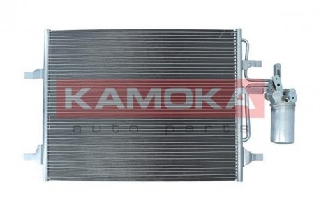 Радіатор кондиціонера volvo s60 10-18/s80 06-16/v60 10-/v70 11-/xc60 08-/xc70 11- KAMOKA 7800055