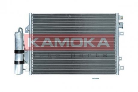 Радіатор кондиціонера nissan kubistar 03-10/renault kangoo 97- KAMOKA 7800233