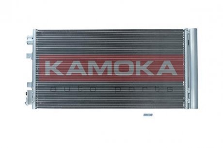 Радиатор кондиціонера з осушувачем renault fluence 10-/megane 08-/scenic 08- KAMOKA 7800290