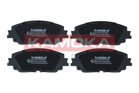 Гальмівні колодки дискові KAMOKA JQ101054