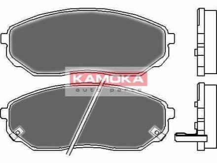 Комплект гальмівних колодок, дискове гальмо KAMOKA JQ101115 (фото 1)