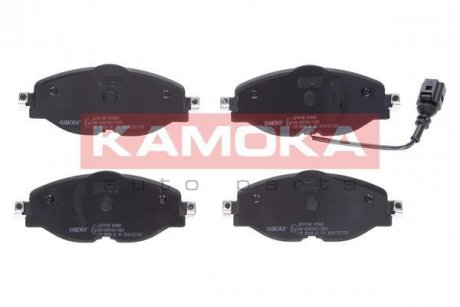 Комплект тормозных колодок, дисковый тормоз KAMOKA JQ101186