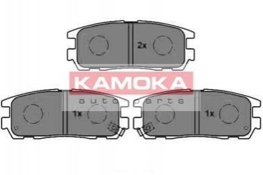 Комплект гальмівних колодок, дискове гальмо KAMOKA JQ1012034 (фото 1)