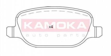 Тормозные колодки KAMOKA JQ101203 (фото 1)