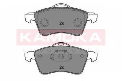Комплект тормозных колодок, дисковый тормоз KAMOKA JQ1012091