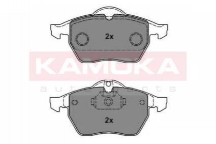 Комплект тормозных колодок, дисковый тормоз KAMOKA JQ1012136