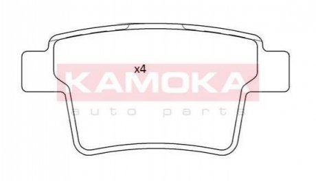Тормозные колодки KAMOKA JQ101214 (фото 1)