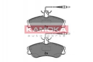 Комплект гальмівних колодок, дискове гальмо KAMOKA JQ1012224 (фото 1)